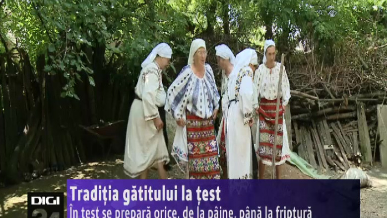 Intr-un sat din Olt, femeile au pastrat traditia gatitului la test Imagine