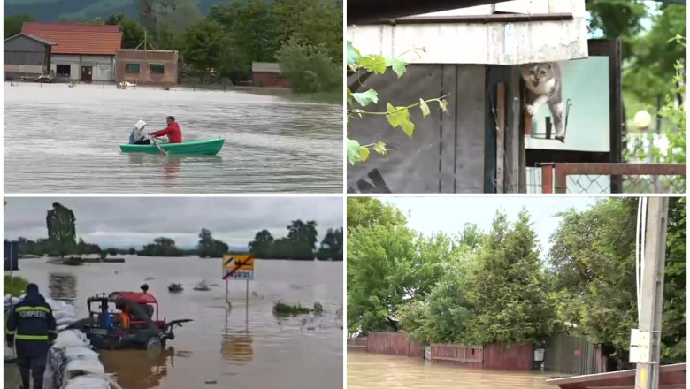 Inundatii in Covasna. Autoritatile monitorizeaza situatia si efectele viiturilor. Guvernul ar putea aloca fonduri pentru Salina Praid Imagine