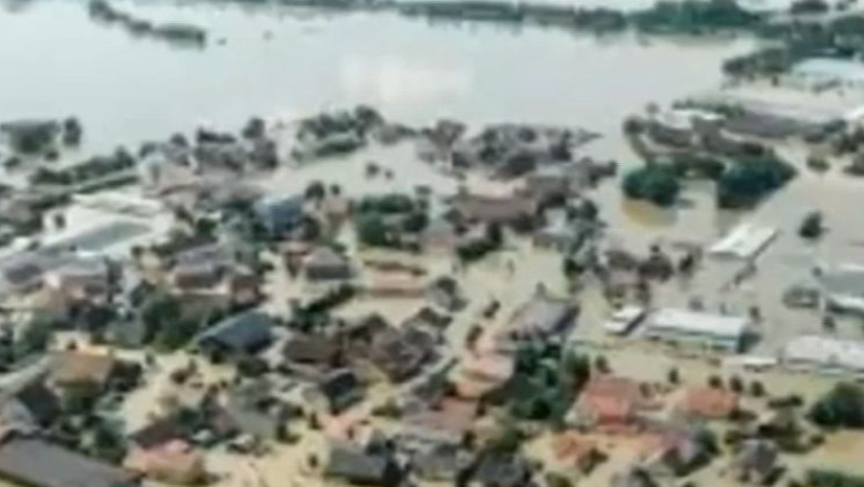 Inundatii in Europa. Cea mai grava situatie este in Bulgaria si Croatia Imagine