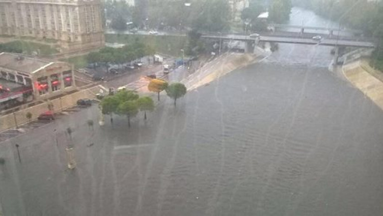 Inundatii in Franta: mii de oameni blocati in locuinte, 50.000 de case fara curent electric Imagine