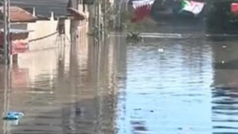 Inundatii in Gaza. Cel putin un om si-a pierdut viata Imagine
