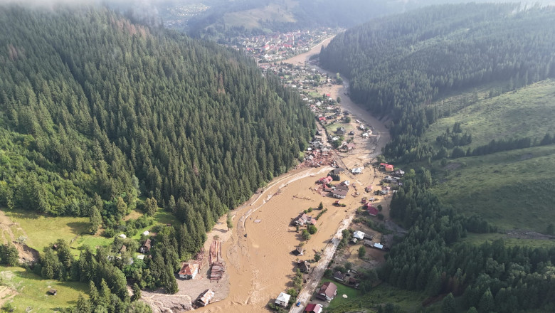 Inundatiile din Suceava si Neamt: zeci de animale, pasari pierdute si stupi distrusi. Veterinarii intervin in Brosteni si Ostra Imagine
