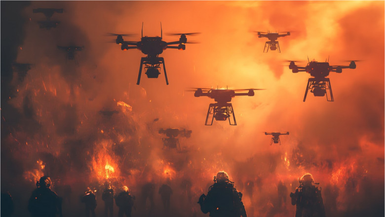 Invazia robotilor pe frontul de est: Cum a devenit Ucraina terenul de testare a dronelor controlate de inteligenta artificiala Imagine