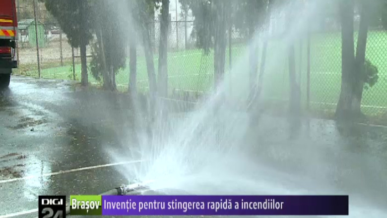 Inventie pentru stingerea rapida a incendiilor Imagine