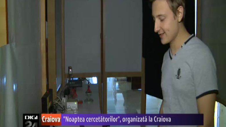 Inventiile oamenilor de stiinta de la Universitatea din Craiova, prezentate la „Noaptea cercetatorilor”   Imagine