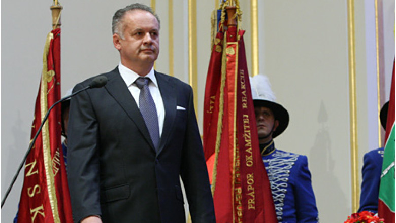 Investire neobisnuita a presedintelui Slovaciei: la dineu au participat si orfani sau oameni ai strazii Imagine