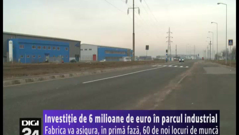 Investitie de 6 milioane de euro in parcul industrial. O spalatorie va asigura, in prima faza, 60 de noi locuri de munca Imagine