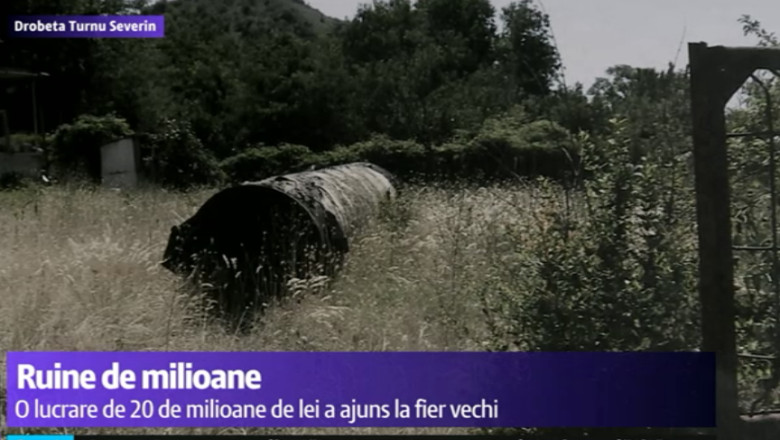 Investitii inutile. Constructii de milioane ramase neterminate si parcuri in sate fara canalizare Imagine