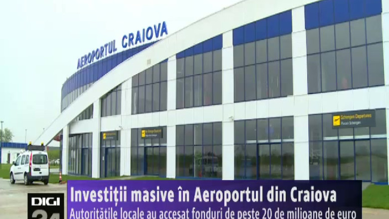 Investitii masive in Aeroportul din Craiova. Autoritatile locale au accesat fonduri de peste 20 de milioane de euro Imagine