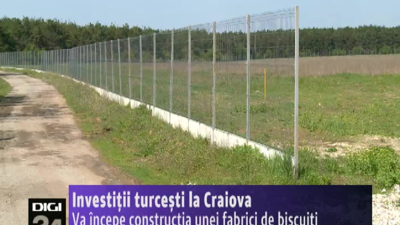 Investitii turcesti la Craiova. O firma de dulciuri va construi o fabrica de biscuiti in Banie Imagine