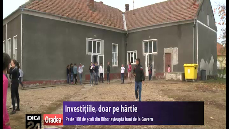 Investitiile, doar pe hartie. Peste 100 de scoli din Bihor asteapta bani de la Guvern Imagine