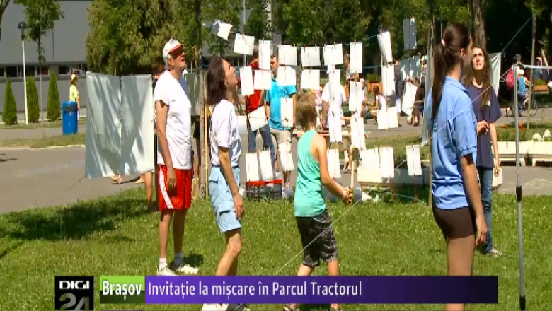 Invitatie la miscare in Parcul Tractorul Imagine
