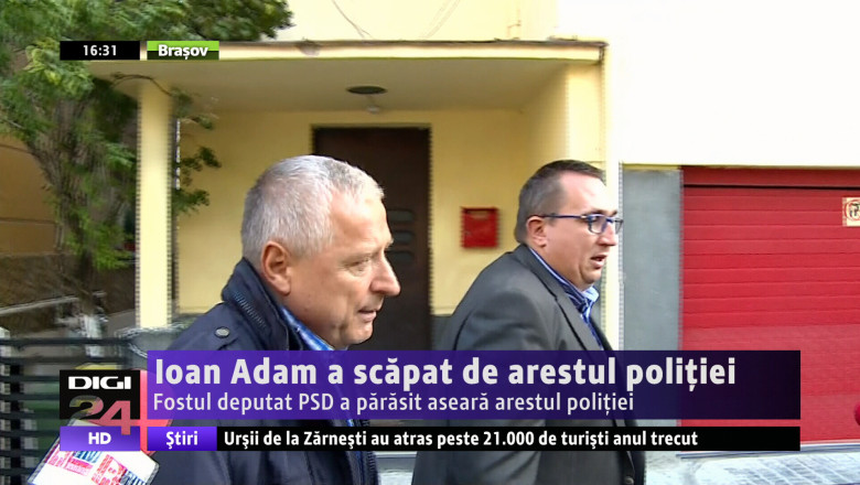 Ioan Adam a scapat de arestul politiei  Imagine