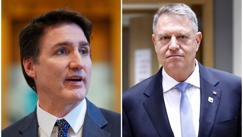 Iohannis a discutat cu premierul canadian Justin Trudeau despre NATO Imagine