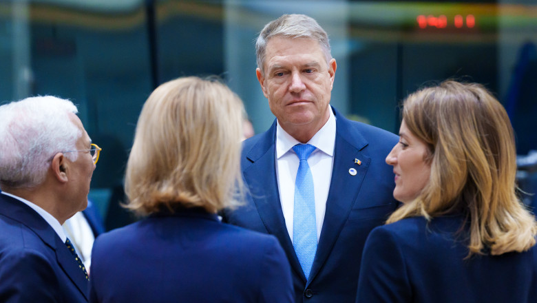 Iohannis a vorbit la Consiliul European despre interferenta Rusiei in alegerile din Romania. Ce spune despre intalnirea cu Zelenski Imagine