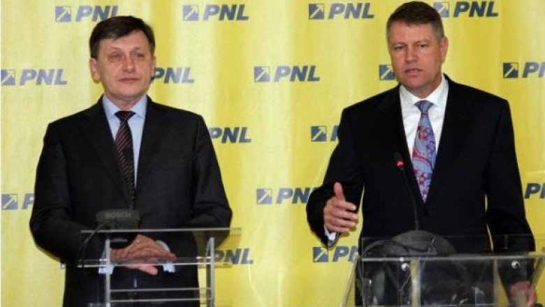 Iohannis: Eu nu candidez la alegerile prezidentiale. Candidatul PNL este Crin Antonescu Imagine