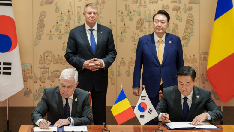 Iohannis, in Coreea de Sud: Intentionam sa avansam cooperarea in domeniul apararii si in domeniul energiei nucleare Imagine