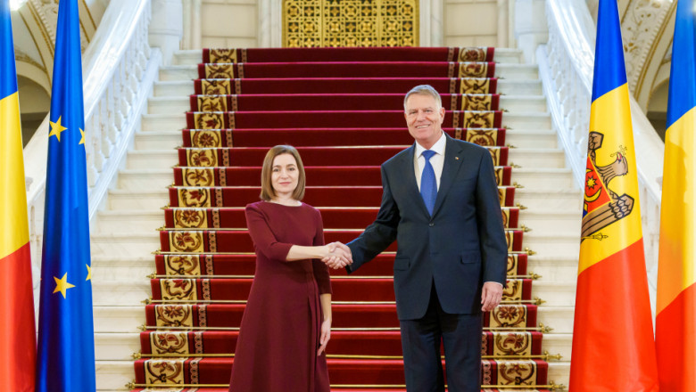 Iohannis, intrevedere sambata la Chisinau cu Maia Sandu. Cei doi vor semna o declaratie privind cooperarea cu Republica Moldova Imagine