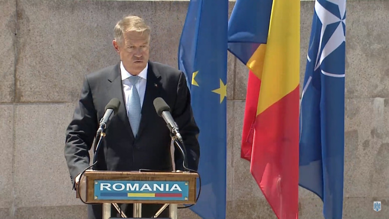 Iohannis, mesaj de Ziua Eroilor: Astazi, cand vedem lupta dramatica a unui popor pentru libertate, pretuim cu atat mai mult sacrificiul Imagine
