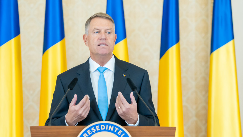 Iohannis, mesaj de Ziua Nationala: 2024 va fi un an decisiv pentru Romania. Sa ramanem vigilenti in fata curentelor extremiste Imagine