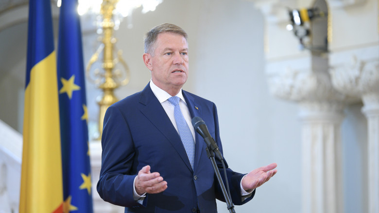 Iohannis: Politicile bazate pe consum si deficite bugetare ne-au indepartat de obiective de tara strategice, precum aderarea la euro Imagine