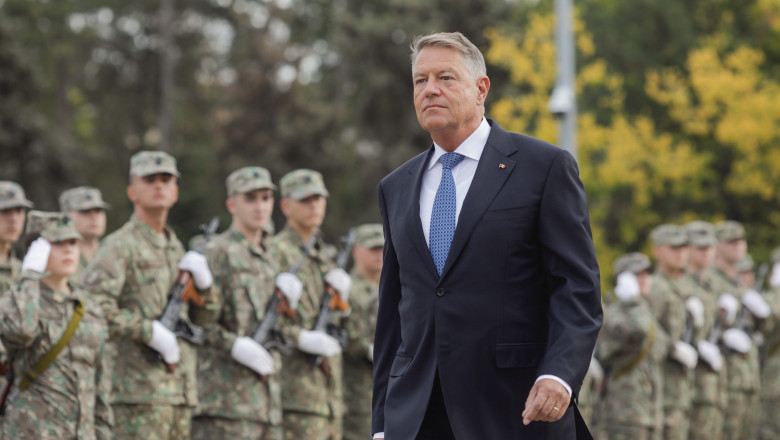 Iohannis: Romania constituie un pilon de stabilitate si un aliat de incredere in cadrul NATO si al UE Imagine