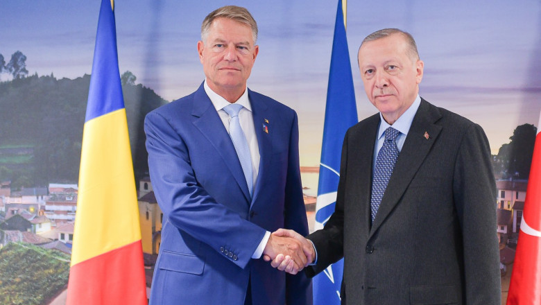 Iohannis s-a intanit cu Erdogan la Madrid. Intensificarea cooperarii in domeniul energiei, printre subiectele discutate Imagine