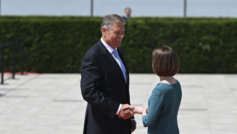 Iohannis sustine sprijinul pentru R. Moldova si Ucraina in procesul de aderare la UE: Chisinaul a aratat vointa politica deosebita Imagine