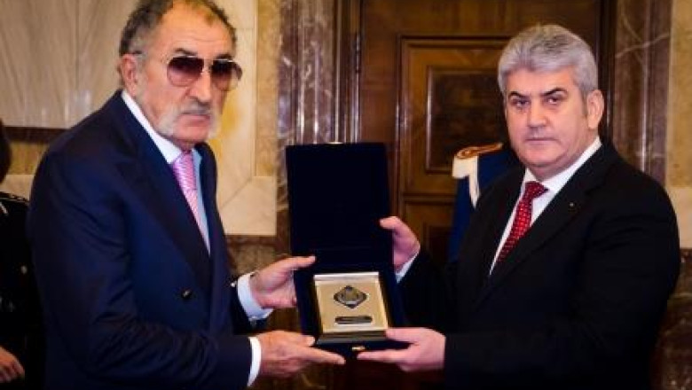 Ion tiriac a primit placheta de onoare a MAI Imagine