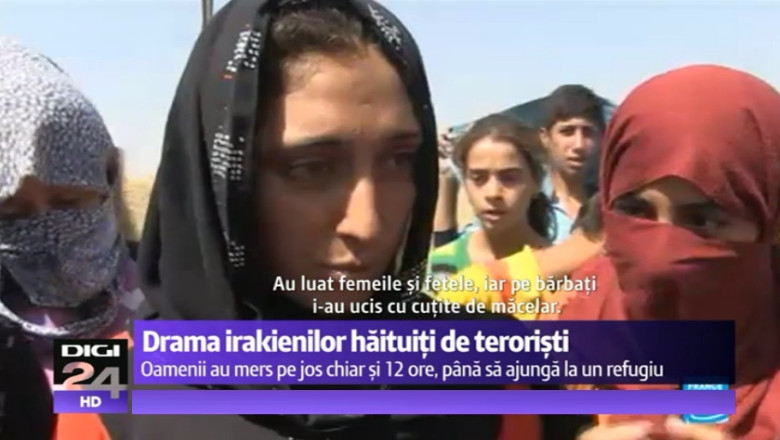 Irak: Marturii cutremuratoare ale celor izolati de teroristii Statului Islamic. Premierul Nouri al-Maliki renunta la putere Imagine