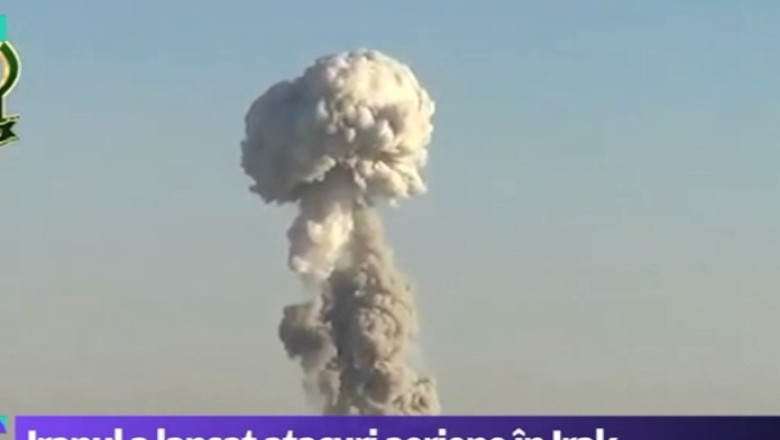 Iranul a bombardat estul Irakului Imagine