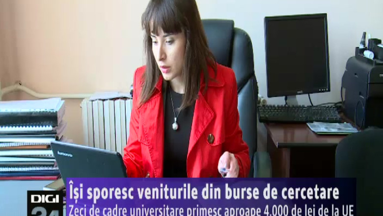 Isi sporesc veniturile din burse de cercetare. Zeci de cadre universitare primesc aproape 4.000 de lei de la UE Imagine