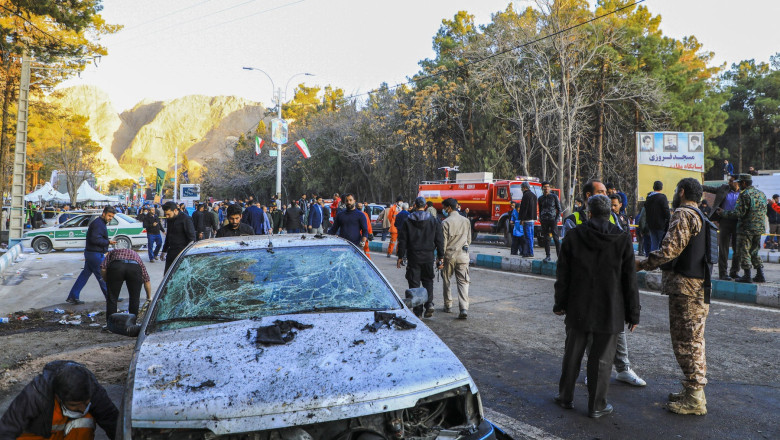 ISIS revendica atentatele care au ucis 84 de persoane in Iran, la comemorarea generalului Soleimani Imagine