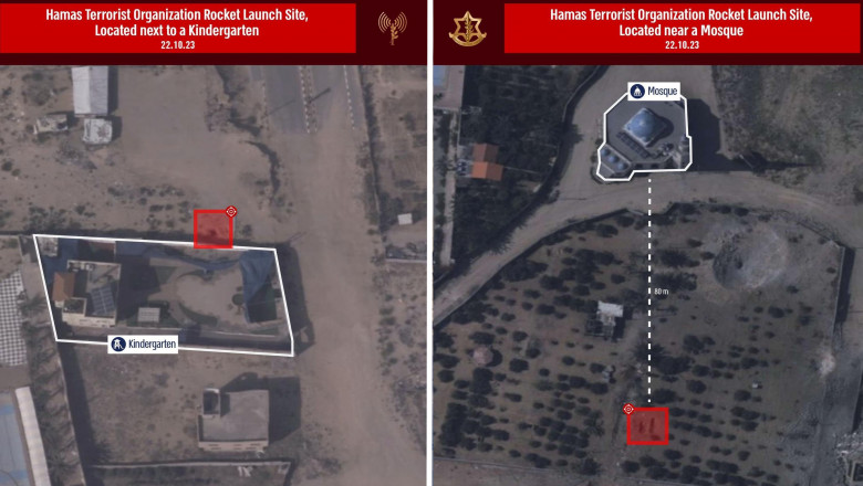 Israel acuza Hamas ca isi camufleaza lansatoarele de rachete langa scoli si gradinite Imagine