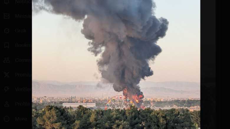 Israelul a atacat aeroportul iranian Mashhad si a realizat atacul aerian cu cea mai mare raza de actiune din istoria sa Imagine