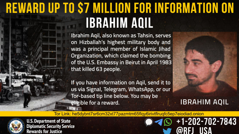 Israelul a ucis doi lideri importanti Hezbollah. SUA pusesera o recompensa de 7 milioane de dolari pe capul lui Ibrahim Aqil Imagine
