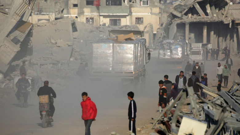 Israelul vrea sa prelungeasca prima faza a armistitiului din Gaza, in timp ce un acord pe termen lung pare tot mai greu de incheiat Imagine