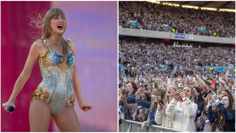 Istoria se repeta. Fanii lui Taylor Swift au provocat seisme si in Europa, in timpul concertelor din Edinburgh Imagine
