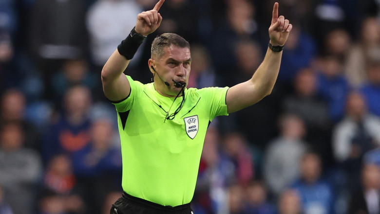 Istvan Kovacs va arbitra finala Ligi Campionilor la fotbal. Alti trei romani vor fi in echipa de arbitraj. Meciul are loc pe 31 mai Imagine