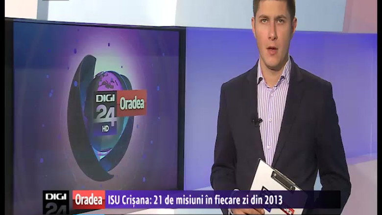 ISU Crisana: 21 de misiuni in fiecare zi din 2013 Imagine