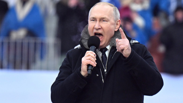 ISW: Putin isi schimba retorica si incearca sa prezinte razboiul din Ucraina ca fiind miza pentru supravietuirea Rusiei Imagine