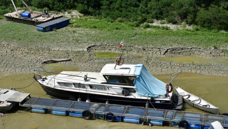 Italia a declarat stare de urgenta in nordul tarii. Cinci regiuni sunt afectate de cea mai grava seceta din ultimii 70 de ani Imagine