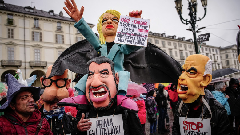 Italia reformeaza ajutoarele sociale. Giorgia Meloni vrea sa faca „diferenta intre persoanele capabile de munca si cele care nu sunt” Imagine