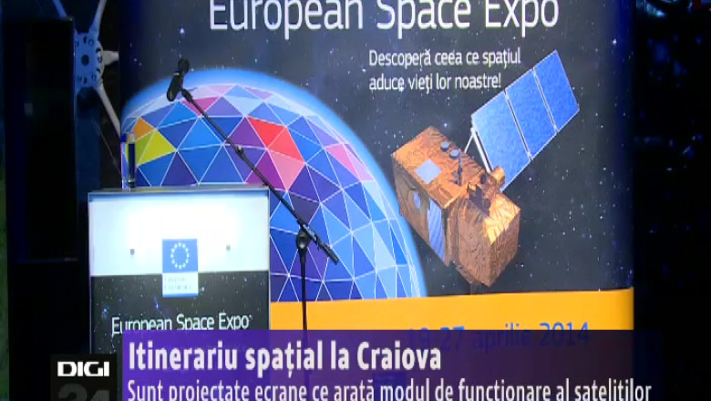 Itinerariu spatial la Craiova. Expozitia este deschisa publicului pana pe 27 aprilie Imagine