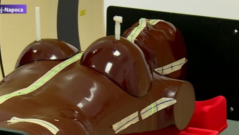 Iulia, manechinul cu organe din silicon folosit pentru depistarea cancerului Imagine