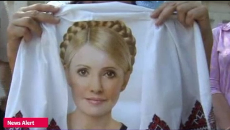 Iulia Timosenko, premier in doua randuri. „Va voi jupui de vii pe toti. Jur ca asa voi face!” Imagine