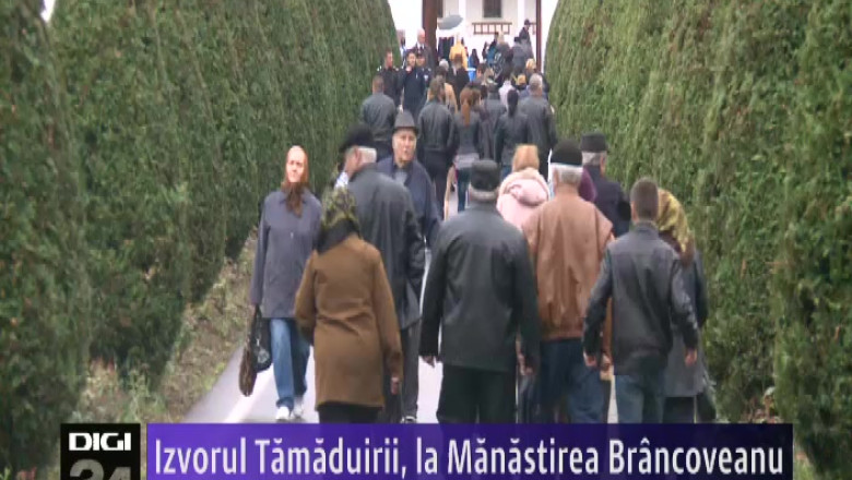 Izvorul Tamaduirii, la Manastirea Brancoveanu Imagine