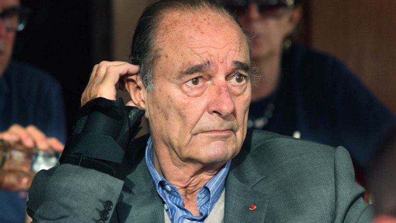 Jacques Chirac, spitalizat pentru cateva ore pentru o criza de guta Imagine