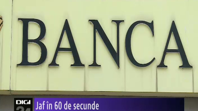 Jaf in 60 de secunde la banca.  Imagine