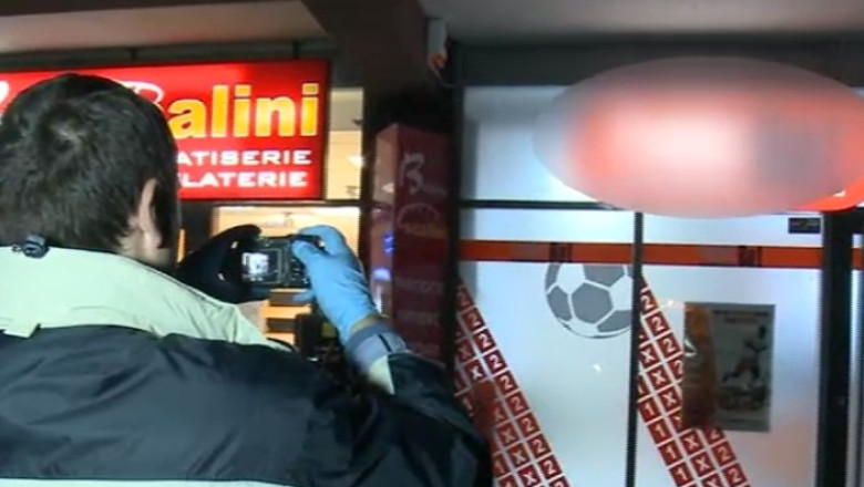 Jaf intr-un minut la o casa de pariuri Imagine